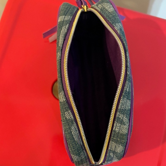 Victoria's Secret Blue and Purple Cosmetic Bag - Picture 7 of 7